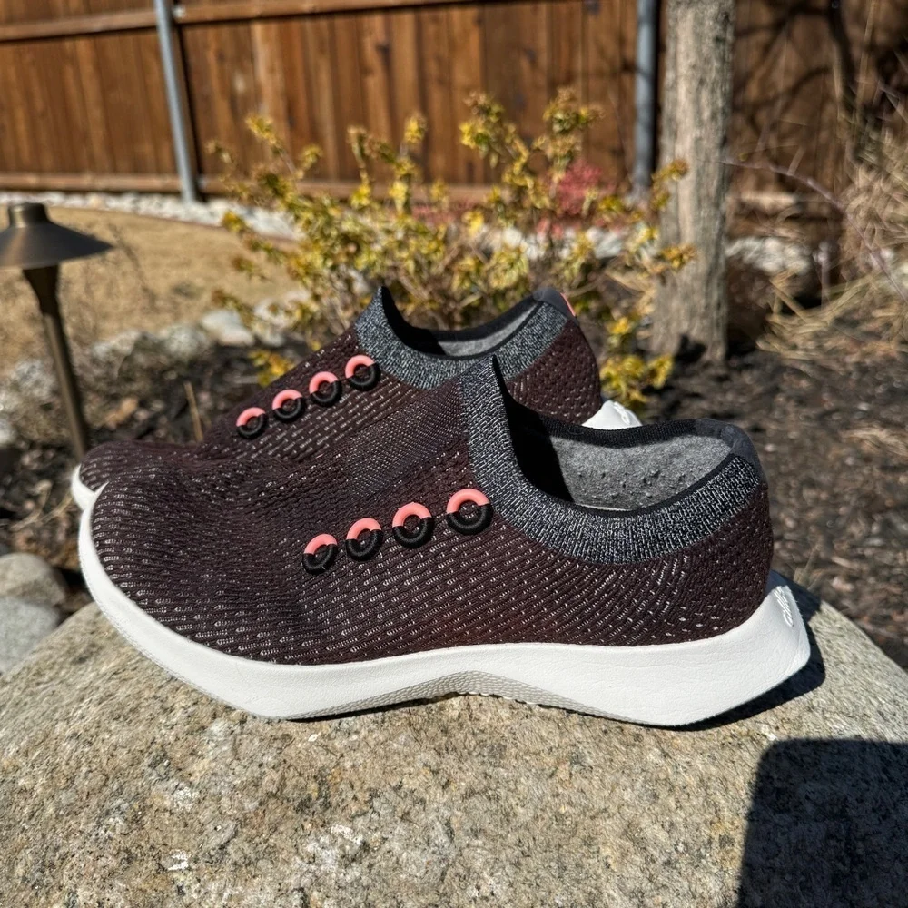 Allbirds Men's Tree Dasher 2 Motivation Size 9 Natural Black/Flash Blue/Blizz